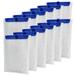 Tawatiler 12 Packs Large Replacement Filter Cartridges for Tetra Whisper Bio-Bag Filters 20i 40i IQ20/30/45/60 PF20/30/40/60