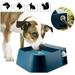 Dog Automatic Waterer Bowl Auto Stock Feeder Auto-Fill Water Bowl for Cat Dog Chicken Outdoor Drinking Great for Multi-Pet Home