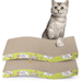Cardboard Scratcher Pad Scratching Post 2 Pack Cat Cardboard Cat Scratch Pad Cat Post Double-Sided Design for Double Life