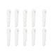 100PCS 3.5mm Jack Anti Dust Plug Earphone Stopper Cartoon Cell phone Charm For iPhone X/ 8/ 7/ 6s/ 6 Plus/ Air 2/ mini 3/ Galaxy S8 S7 S6 Edge/ LG/ Nexus/ HTC/ OnePlus and More (White)