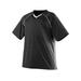 Augusta 215A Youth Striker Soccer Jersey - Black & White- Medium