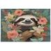 FREEAMG Cute Baby Sloth Puzzles for Adults 500 Piece Intellectual Educational Decompressing Puzzle Toy for Kids Adults Birthday Gift 20.5 x14.9