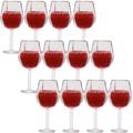 12 pcs Miniature Wine Cups Dolls House Mini Wine Cups Realistic Mini Wine Cups