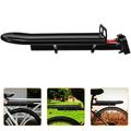 Mount Racks Bike Carrier Rack Mount Racks Cycling Cargo Racks Seatpost Rear Pannier Luggage Carrier Aluminum Stand Bike Shelf Quick Release