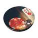 Disketp Casino Poker Chips Stool Covers Round Super Soft Round Bar Stool Cushion Covers Seat Cushion - 13 Inch