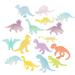 80 Pcs The Gift Dinosaur Toy Easter Egg Fillers Model Plastic