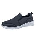 Mens Slip On Running Shoes Athletic Walking Trainers Lightweight Breathable Mesh Tennis Sneakers