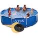 Intex Vertical Leg End Cap for 10 and 12 ft. Frame Pools 10576