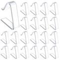 LUIISIS 20 Pcs Tablecloth Clips Plastic Tablecloth Clips Table Cloth Holders Picnic Tablecloth Clamps for Home Party Outdoor Wedding BBQ Picnic Restaurant Dinner Fit 1.4-2 Inch Thick Tables