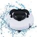 Tomfoto Cordless Robotic Pool Cleaner IPX8 Waterproof Dual-Motor Strong Suction Self-Parking 120Mins Runtime Automatic Pool Vacuum for Above Ground In-Ground Swimming Pool Up to 1076 Sq.Ft