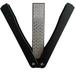 Diamond Sharpener Double Sided Knife Sharpener Diamond Sharpening Stone 400/600 Grit Folding Pocket Size The Folding Sharpening Tool For Outdoor Camping Kitchen