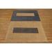 Casavani Block Printed Blue Rug For Living Room 8 x8 Cotton Square Area Rugs for Outdoor Patio