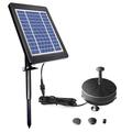 Dadypet Pond Fountain Solar Pump 6v Submersible Water Pump 3.5w Solar Powered Solar Powered Submersible 6v 3.5w Solar Powered Submersible Water Battery Led Patio Led Patio Pond Built-in Battery Led