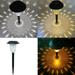 Up to 65% off!Solar Lights for Outside Solar Street Light - Solar Street Light Against A Variety Of Extremis Weather Automatic On/off Garden Lights Solar Powered For 8-10 Hours Courtyard Sidewalk