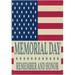 Memorial Day House Flag 28 x 40 Double Sided Flowers Foral Heart Pink Carnation Petal Garden Yard Flags Welcome Outdoor Indoor Best Mom Love Banner for Party Holiday Home Decorations