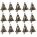 Small Bells for Crafts Metal Cow 80 Pcs Antique Japanese Wind Chimes Christmas Decorations Homedecor Tibetan Hanging Decors