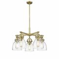 Innovations Lighting - Newton Bell - 5 Light Chandelier In Industrial Style-16