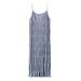 VBARHMQRT Summer Dresses for Women 2024 Vacation Trendy Plus Size Women s Casual Summer Sexy Knitted Dress Crew Neck Sleeveless Slim Party Club Tank Mini Dresses Spring Dresses for Wedding Guest Long