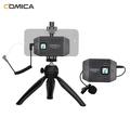 COMICA Microphone Clamp And Lavalier With Clamp Video Interview Conference 6-channel Uhf Wireless Uhf Wireless Lavalier Live Video - Ideal Mobile Wireless - Ideal And Interview Quality