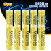Rechargeable Battery 3.7V 9900mAh High Capacity Lithium Li-ion Batteries for Flashlight 10 Pcs