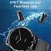 Baeitkot Sports Smartwatch With Wireless Earphones 2 IN 1 Alloy 1.32inch IPS Screen-Screen IP67 Multi Sport Mode Works With IOS Android Back to School Savings