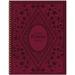 TF PUBLISHING July 2024 - June 2025 Merlot Large Weekly Monthly Planner | 12 Month Academic Year Planner | 9â€� x 11â€�