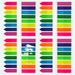 Page Markers Colorful Sticky Labels 1600 Pieces Translucent Arrow Signs for Page Markers Fluorescent Index Label Stickers for Notebooks Small Sticky Note Signs [8 Colors Set of 8]
