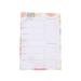 Milue Magnetic Fridge Notepad Tearable Memo Pad for Home Office School Whiteboard