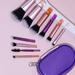 Nebublu Brush Makeup Brush Set Eye Shadow 10pcs Cosmetic Brushes Kit Complete Cosmetic Brushes Set Eye Shadow 10pcs Tiny Complete Tiny Complete Cosmetic Shadow 10pcs Tiny Brushes Kit With