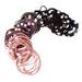 Hair Accessories Rubber Bands 40 Pcs Elastic Ropes Pearl Rings Knotted Triple Miss