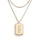 WEAR by Erin Andrews x Baublebar San Diego Padres Dog Tag Necklace