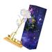 Gold Foil Rose Simulation Plated Dipped Flower Stand for Wedding Arrangement Roses 24 K
