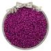 Feildoo 600pcs 4mm 10/0 Glass Seed Beads Charms Bracelet Jewelry Making Beads Kit Gifts for Teen Girls Crafts for Girls Birthday Gifts Y05M886W Dark Purple Red