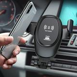 Gnobogi Cell Phone Accessories 10W Fast Wireless Charging Gravity Car Air-Vent Mount Phone Holder Fit Mount Applicable To All Models Wireless Charger Holderon Clearance