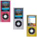 3-Pack Aluminum Crystal Hard Case for 4th Generation iPod Nano