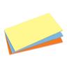 Sigel Static Notes,sortiert 10 x 20 cm, Farben gelb/blau/orange, haften durch elektrostatische Ladung (ohne Klebstoff), beidseitig nutzbar