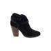 Rag & Bone Ankle Boots: Black Print Shoes - Women's Size 40 - Round Toe