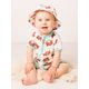 Blade & Rose Chip the Red Panda Zip-Up Romper Summer Clothes For Babies & Toddlers