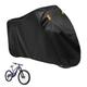 Bâche, housse de protection imperméable pour vélo - 200 x 75 x 110 cm - Noir Linxor Noir