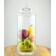 Handmade Glass Cookie Sweet Storage Jar With Lid H:45.5 cm