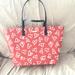 Kate Spade Bags | Kate Spade Margareta Lipstick Hearts Red Multi Tote Shoulder Bag Nwt | Color: Red/White | Size: Os