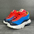 Nike Shoes | Nike Air Max 95 Sneakers Toddler 5c Crimson Blue Spider Man Shoes Ci5644-600 | Color: Blue | Size: 5bb