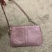 Coach Bags | Like New Metallic Purple Coach Wristlet With Keychain | Color: Purple/Silver | Size: Os