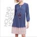 Anthropologie Dresses | Anthro Holding Horses Ombr Tassel Dress 6 Small | Color: Blue/Purple | Size: S