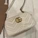 Gucci Bags | Gucci Gg Marmont White Camera Small Quilted Leather Shoulder Bag | Color: White | Size: Os