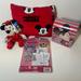 Disney Toys | 4 Licensed Mickey/Minnie Mouse Set-Keepsake Mailbox, Travel Pillow, Plush & Book | Color: Pink/Red | Size: Osg