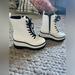 Jessica Simpson Shoes | Jessica Simpson Imelda Platform Combat Lace Up Boots. White Size 7.5 Brand New | Color: Black/White | Size: 7.5