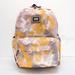 Vans Bags | Nwt Vans Realm Plus Backpack School Laptop Book Bag Vn0a34glyzx Tie Dye Multi 48 | Color: White/Yellow | Size: Os