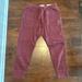 American Eagle Outfitters Pants | American Eagle Outfitters Never Worn Bergundy Fleece Jogger Sweatpants Large | Color: Red | Size: L