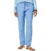 Lilly Pulitzer Pants & Jumpsuits | Lilly Pulitzer Taron Linen Pants Beckon Blue X Sea Salt Size M | Color: Blue | Size: M